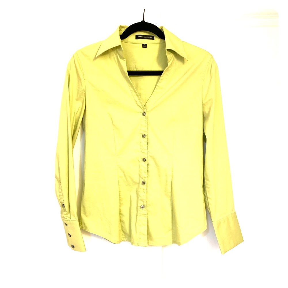 Express women’s button down top